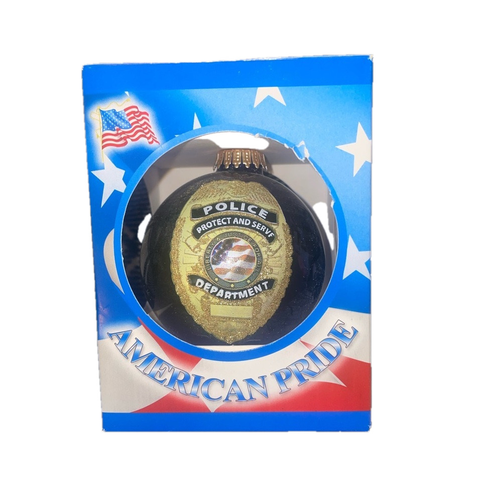 New in Box | Police Officer Ornament | Christmas Decoration